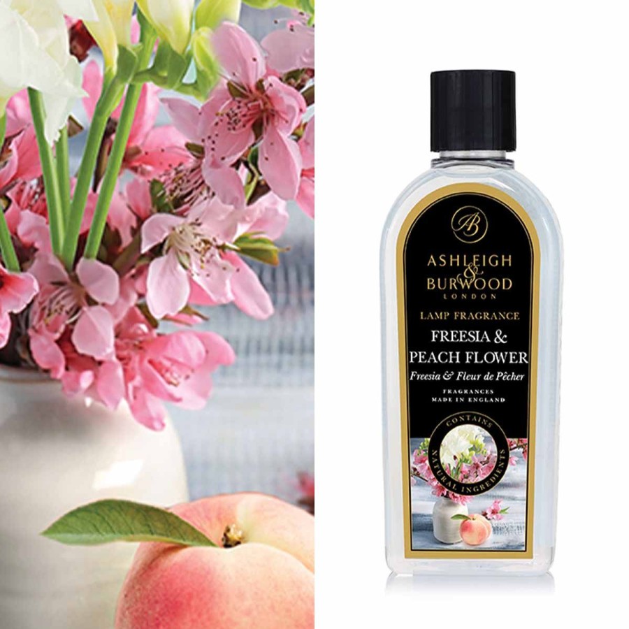 Products Ashleigh & Burwood | Freesia & Peach Flower Lamp Fragrance