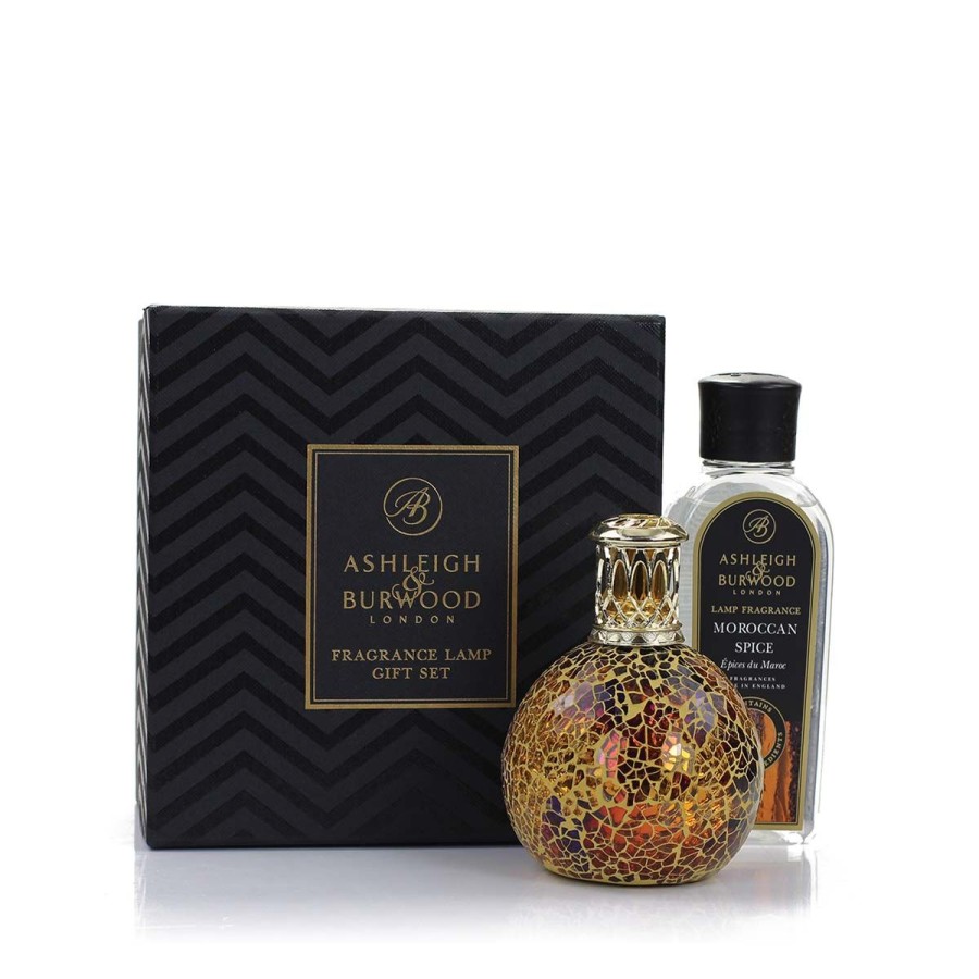 Products Ashleigh & Burwood | Golden Sunset & Moroccan Spice Fragrance Lamp Gift Set