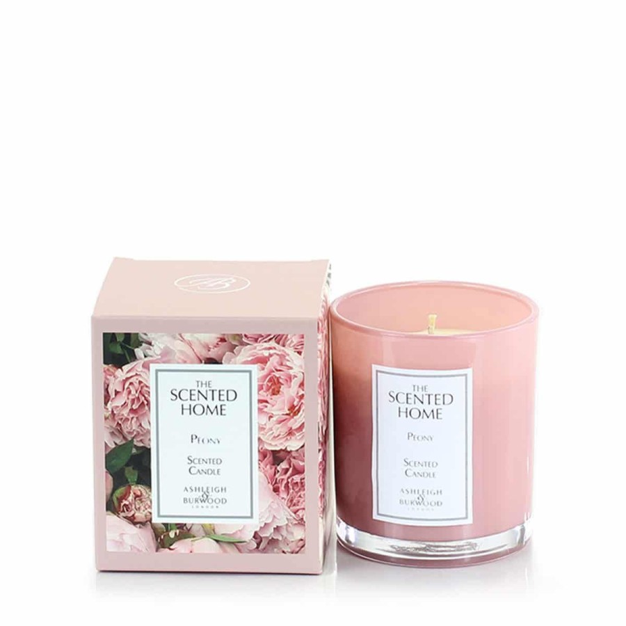 Products Ashleigh & Burwood | Peony Scented Jar Candle