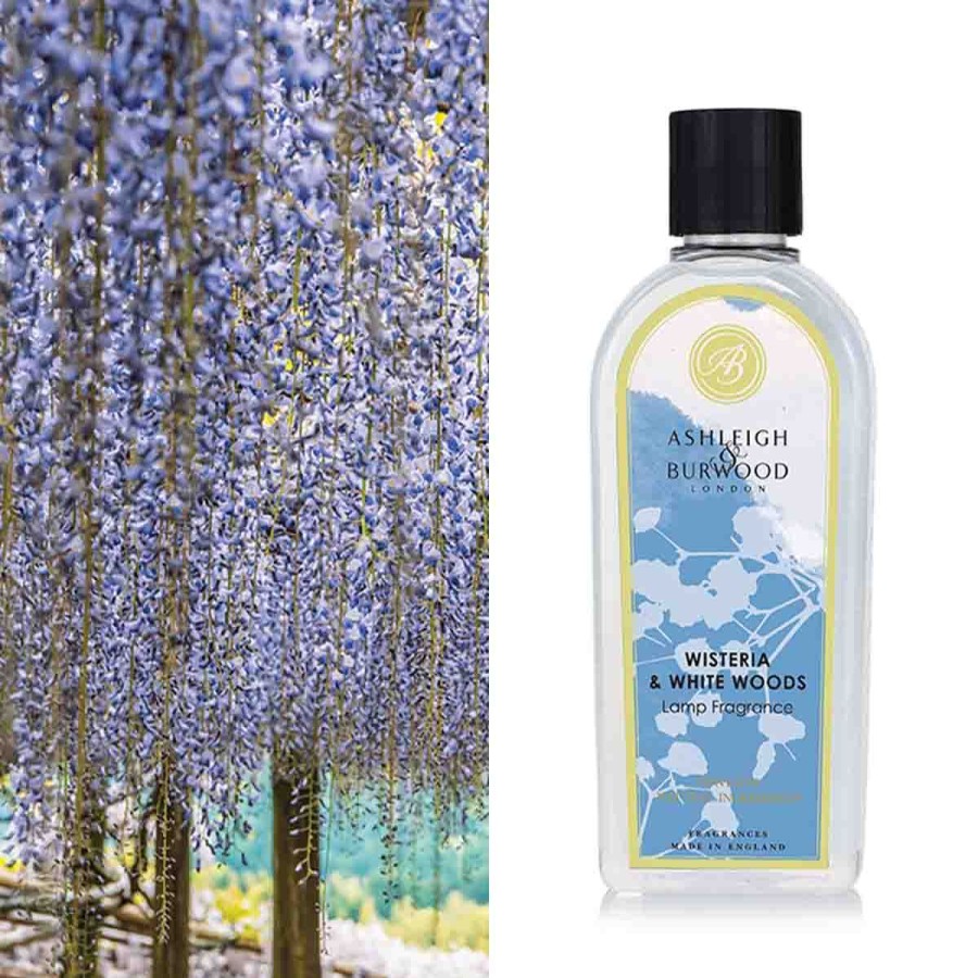 Products Ashleigh & Burwood | Wisteria & White Woods Lamp Fragrance