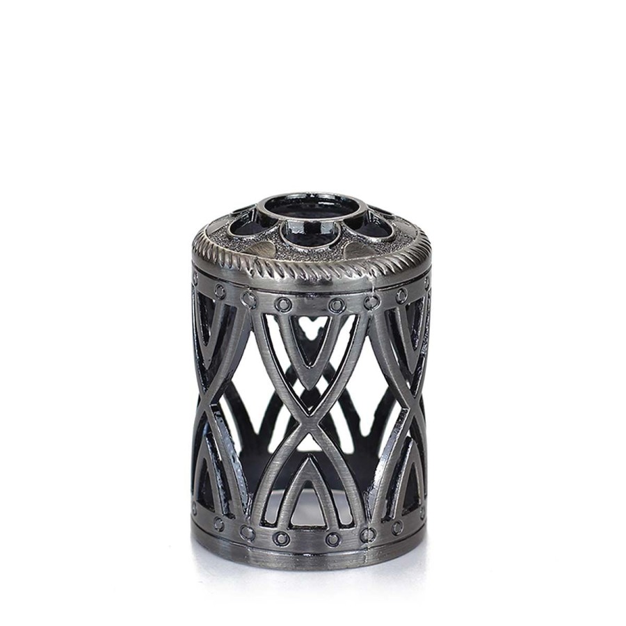 Products Ashleigh & Burwood | William (Antique Silver) Fragrance Lamp Crown