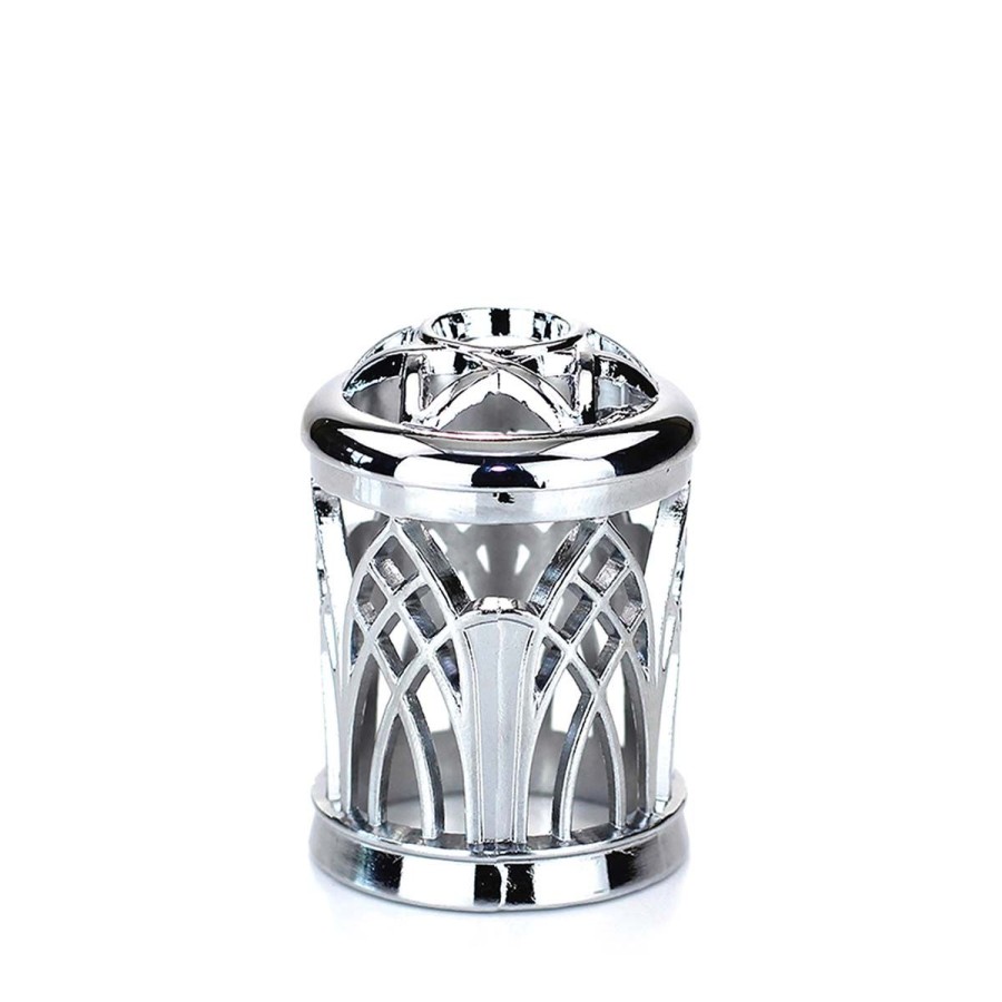 Products Ashleigh & Burwood | Arthur (Silver) Fragrance Lamp Crown