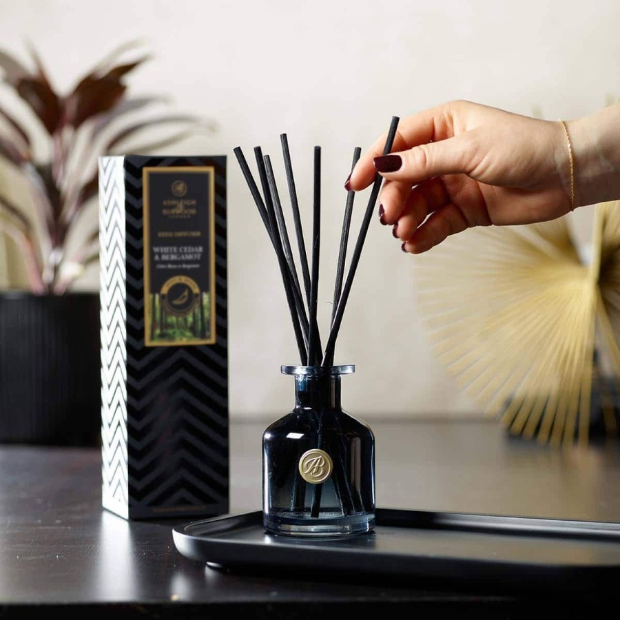 Products Ashleigh & Burwood | White Cedar & Bergamot Signature Reed Diffuser