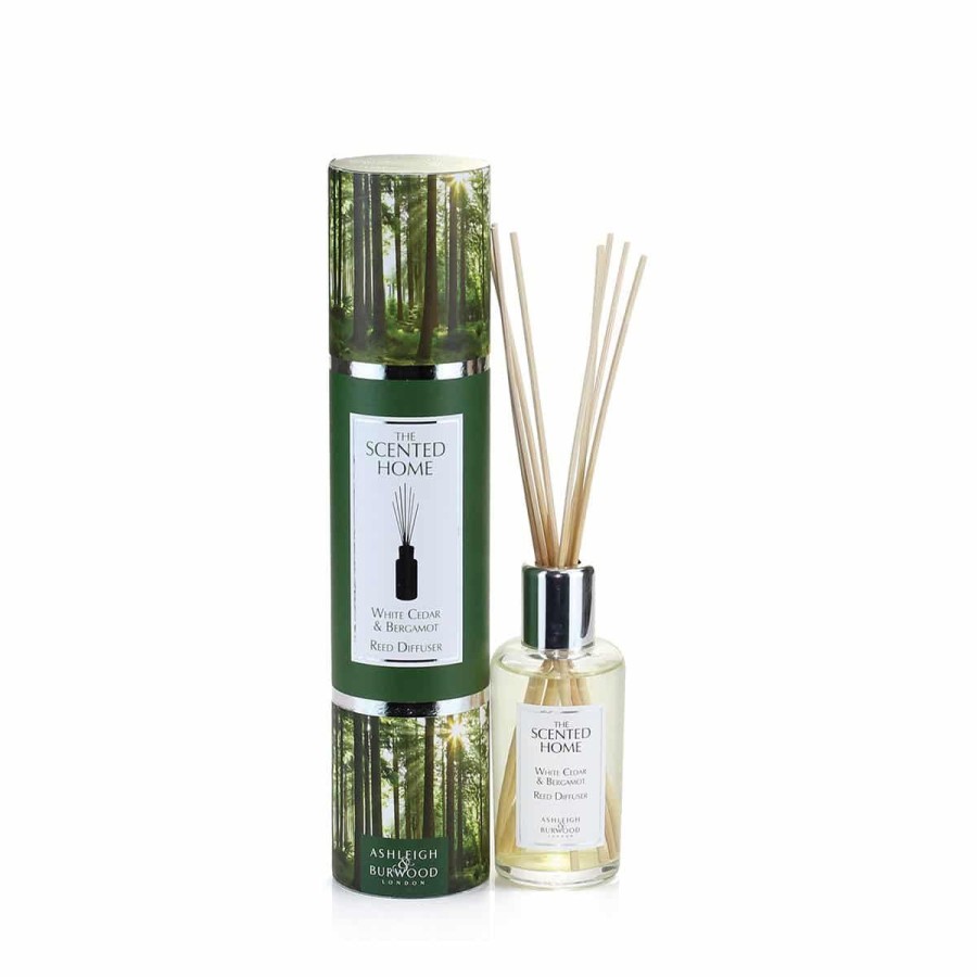 Products Ashleigh & Burwood | White Cedar & Bergamot Reed Diffuser