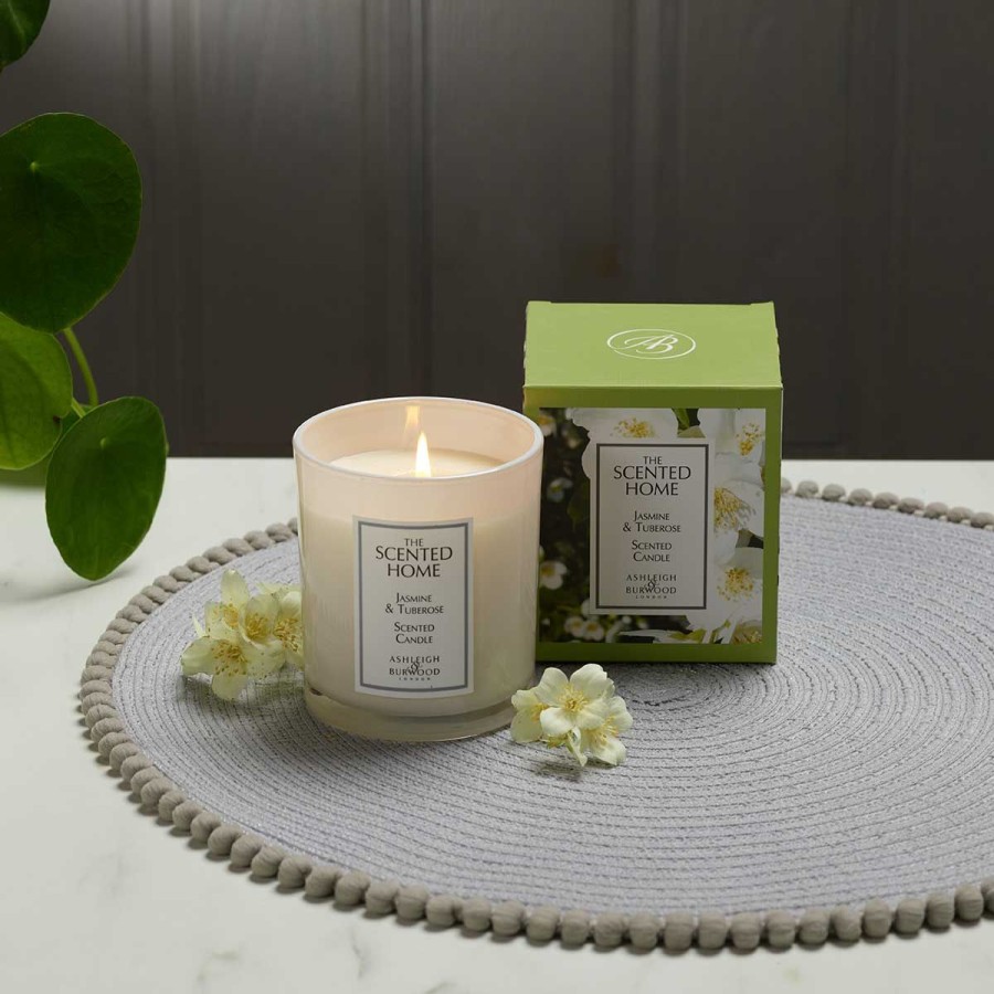 Products Ashleigh & Burwood | Jasmine & Tuberose Scented Jar Candle