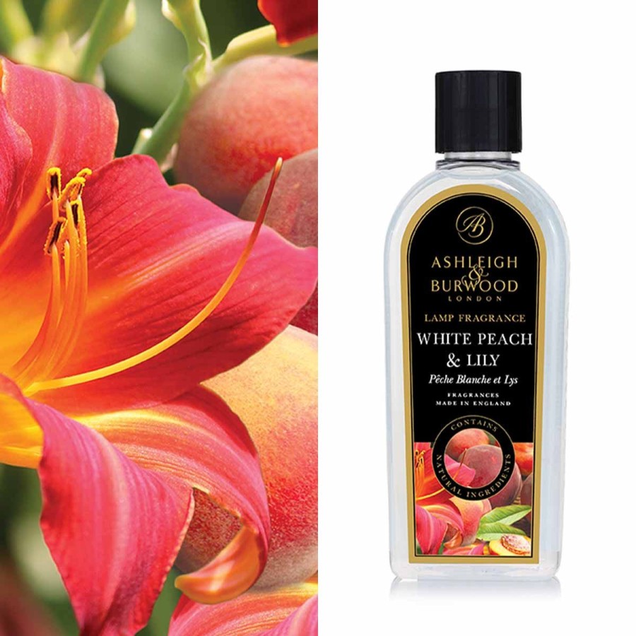 Products Ashleigh & Burwood | White Peach & Lily Lamp Fragrance