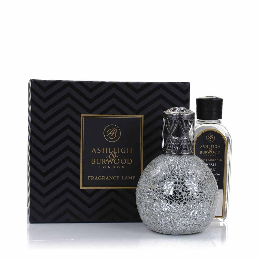 Products Ashleigh & Burwood | Paradiso & Fresh Linen Fragrance Lamp Gift Set